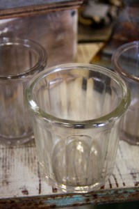 French jam jars.
