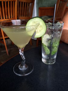 Pear Cucumber Martini 